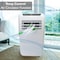 Serenelife Portable Air Conditioner with Heat & Built-in Dehumidifier 12,000 BTU, Portable Heater & AC for SLACHT128 - alternate 2